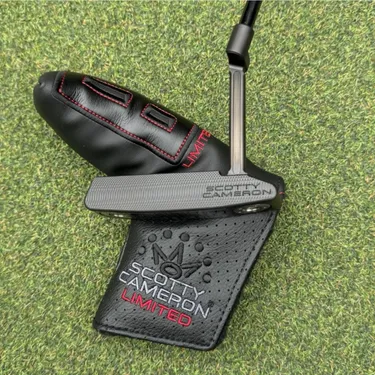 Scotty Cameron B3 Triple Black LTD Newport 2 Long Neck Putter W/ HC - NEW - 35”