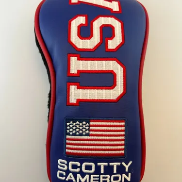 New Scotty Cameron 2018 USA The Patriot US Open Flag DR Driver Head Cover 900552