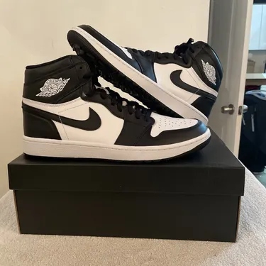 New Nike Air Jordan 1 High G Golf Shoes Men’s Size 12.5 Black/White, Ships Today