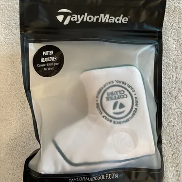 Brand New Rare TaylorMade Coffee & Clubs Blade Putter Head Cover, Ships Today