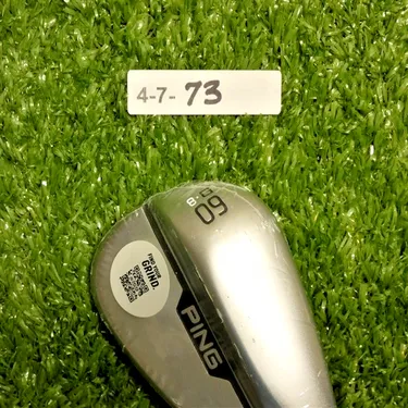 Ping S159 Chrome 60* 8* Lob Wedge B Grind ZZ 115 Steel Black Dot New