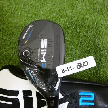 SIM2 RESCUE #4 22度 Tour AD DI-95X TaylorMade SIM2 22* 4 Hybrid Rescue Tour AD DI-85 Stiff Graphite w
