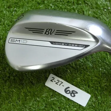 Mint Titleist Vokey SM8 Tour Chrome Wedge – LW 60° Steel Shaft, Right-Handed 35.25"