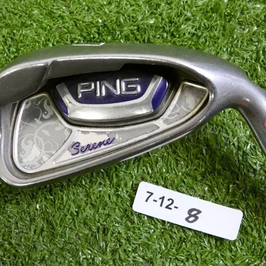 PING Serene Womens 7 Iron ULT210 Lite Ladies Graphite Red Dot