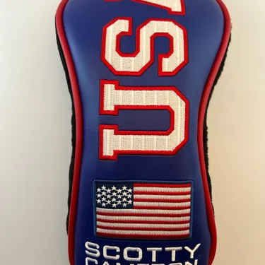 New Scotty Cameron 2018 USA The Patriot US Open Flag FW Wood Head Cover 900553