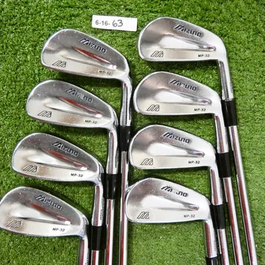 Mizuno MP-32 Forged Irons 3-P GS 95 Gold R300 Regular Steel +.75
