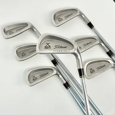 Titleist DCI Black Oversize + 3-PW Iron Set - Titleist Tri-Spec Stiff - Winn 