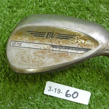 Titleist Vokey SM10 Raw 60* 08* Lob Wedge M Grind DG S400 Stiff