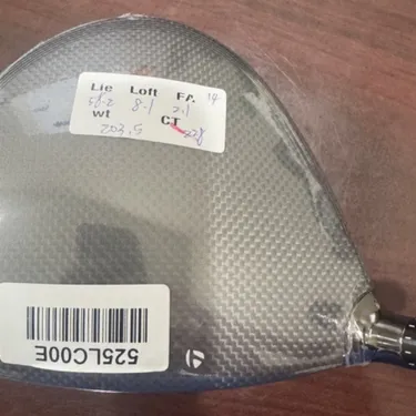 NEW Tour Issue Taylormade Qi35 DOT 8 Driver Head (Peoples Golf) QI 35 Version 2