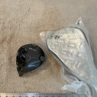 New Left Hand Taylormade Qi35 LS 9.0 Driver Head Only, W/ HC, Ships Today!