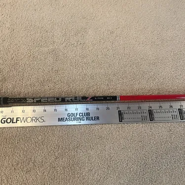New Matrix Speed Rulz Red C-Type 60 X-Stiff Flex Driver Shaft 44.125” TP Tip