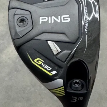 Ping G430 3 Hybrid 19° with Ping Alta CB 70 R Shaft and Golf Pride Grip