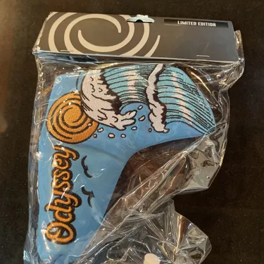 Rare New Odyssey Limited Edition 2024 Hawaiian Swing Blade Putter Head Cover