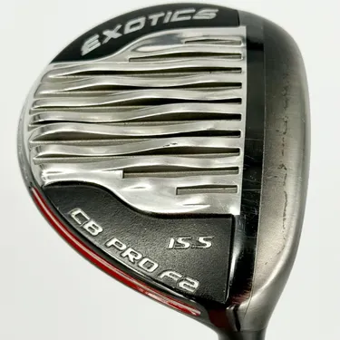 Tour Edge Exotics CB Pro F2 15.5° 3 Wood - Kuro Kage 70g Regular - Iomic Grip