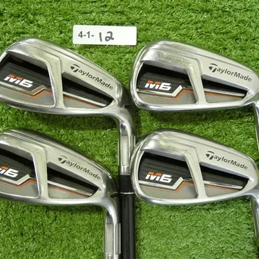 TaylorMade M6 Irons 7-P Fujikura Atmos 6R Regular Graphite