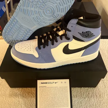 Jordan 1 High Golf University Blue, Size 13, New With Box, Ships Today!
