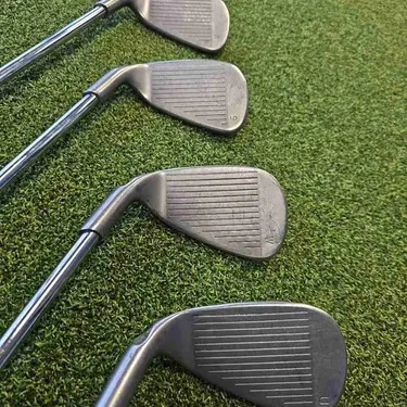 Ping G20 Iron Set 8 Clubs 4-PW UW White Dot CFS Stiff Steel Shaft