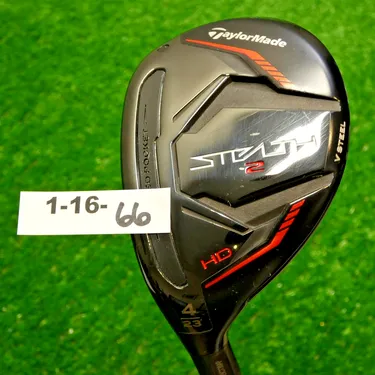 TaylorMade Stealth 2 HD 23* Left Hand 4 Hybrid Speeder NX 50