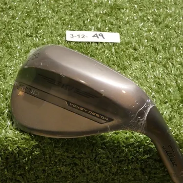Titleist Vokey SM10 Nickel 58* 12* Lob Wedge D Grind Dynamic Gold