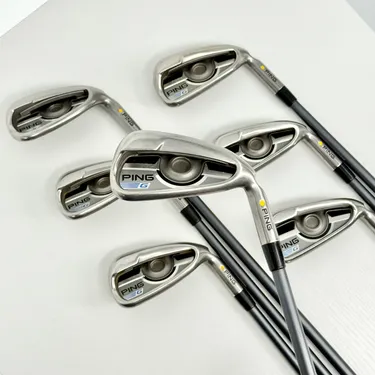 PING G 4-UW Iron Set - PING CF5 65 Grams Senior - GP Grip