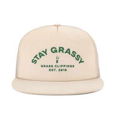 Stay Grassy Estuary Foam Hat (KHAKI)