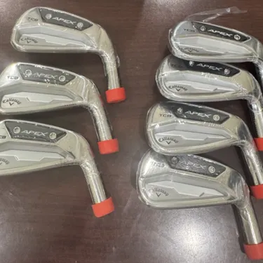 New in plastic Callaway Apex TCB Raw Heads 4-10