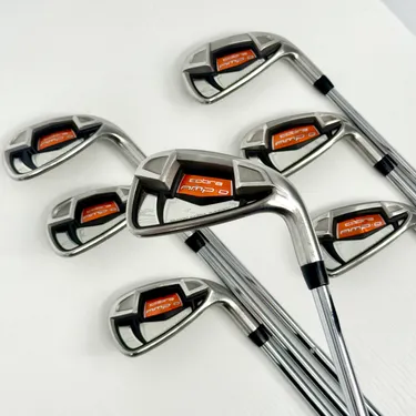Cobra AMP-D 4-GW Iron Set - Stock Stiff Flex - LAM Grip