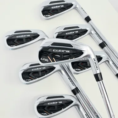 Cobra LTDx 5-GW Iron Set - KBS Tour 90 Grams Stiff - Champkey Grip