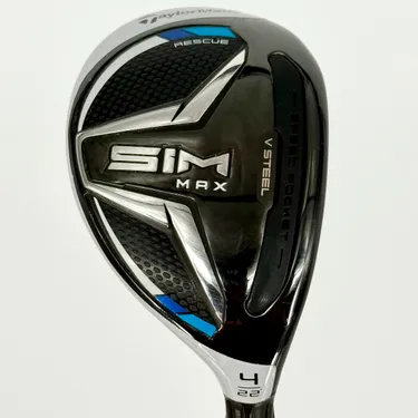 TaylorMade SIM Max 22° 4 Hybrid - Mitsubishi MMT UT125 Extra-Stiff - LAM Grip