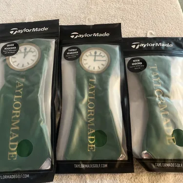 Brand New TaylorMade 2023 British Open Headcover Set, Driver, Wood, Rescue