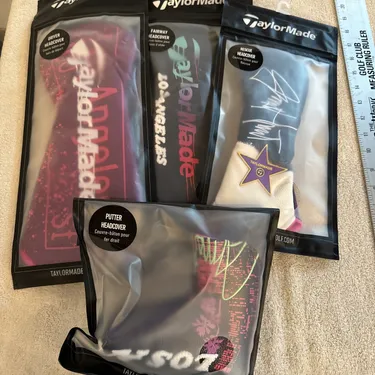 TaylorMade 2023 U.S. Open Headcover Set - Driver, Fairway, Rescue, Blade Putter