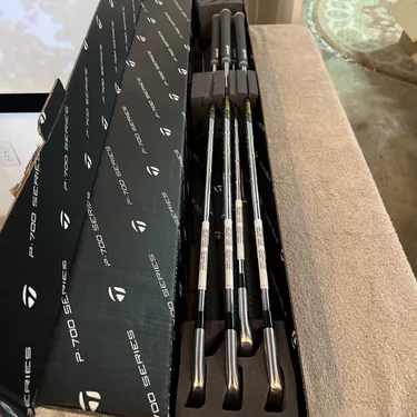 New Taylormade P7CB/P770 ‘25 Forged Iron Set 4-P, DG 115g Stiff, 1° Up, +.5”