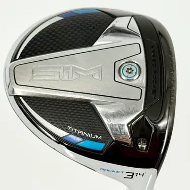 TaylorMade SIM Titanium 14° 3 Wood - HZRDUS Smoke 6.0 70g Regular - LAM Grip