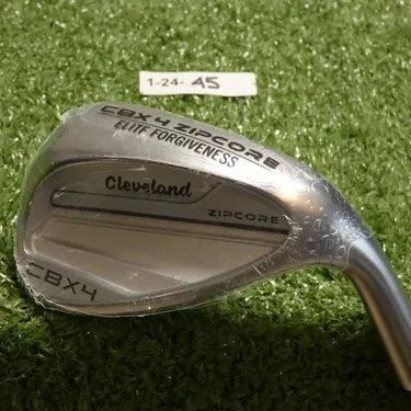 Cleveland CBX 4 ZipCore 52* 12* Gap Wedge KBS Hi-Rev 2.0 115 Steel New