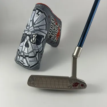 New SWAG GOLF  Yippee Ki Yay Handsome Too Putter Head Cover 35” Leather Grip 350