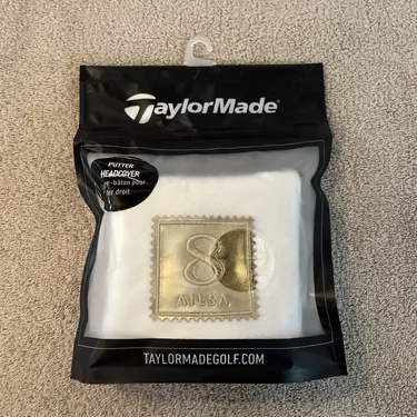 New TaylorMade 2024 British Open Mallet Spider Putter Head cover, Ships Today!