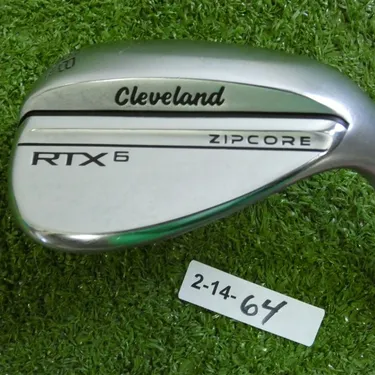 Cleveland RTX 6 ZipCore Tour Satin 58* 6* Lob Wedge Low DG Spinner