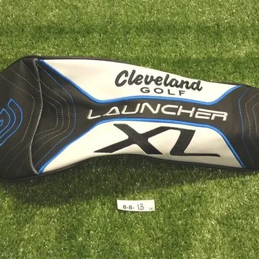 Cleveland Golf Launcher XL Driver Headcover Black/White/Blue New