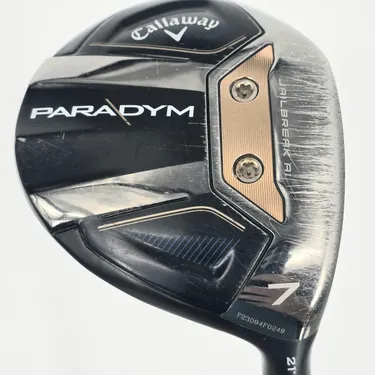 Callaway Paradym 21° 7 Wood - HZRDUS 5.5 60 Grams Regular - SuperStroke Grip