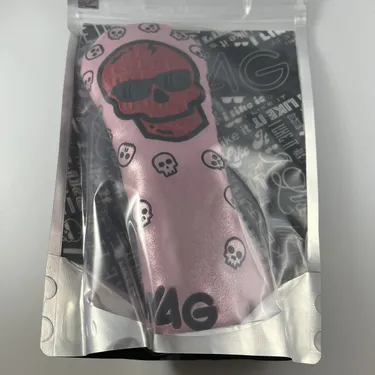 New Swag Golf Merlin Skull Unreal Deal Pink Fairway Fw Wood Headcover 920373