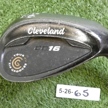 Cleveland CG16 Tour Zip Black Pearl 56* 14* Sand Wedge Traction