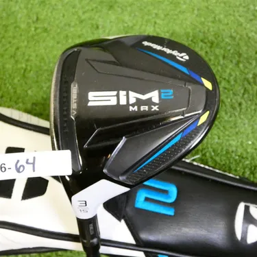 TaylorMade SIM2 Max 15* Left Hand 3 Wood Ventus Blue 6 Stiff