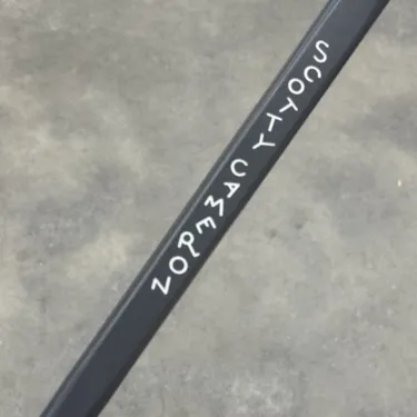 Scotty Cameron Putter Shaft Pulled with Golf Pride Dancing Scotty Grip 34"