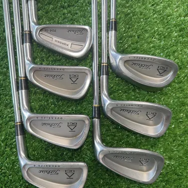 Titleist DCI Black Oversize + Iron Set 4-PW Stiff Tri-Spec RH