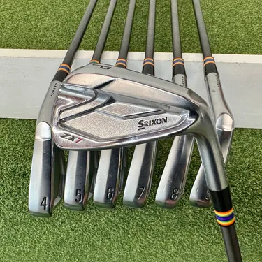 Srixon ZX7 Irons - Steelfiber Private Reserve Black i110x - BB&F Ferrules - Great Shape!