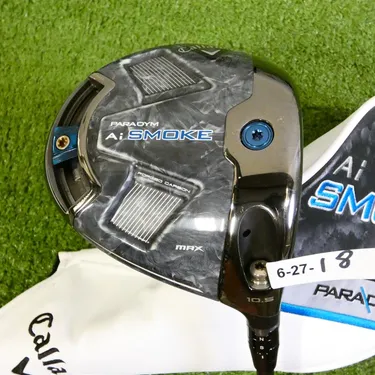 Callaway Paradym Ai Smoke Max 10.5* Driver Riptide LX 60 6.5 X