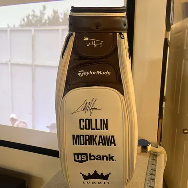 Signed Morikawa 2021 British Open TaylorMade Tour Staff Bag, New, Ships Today!