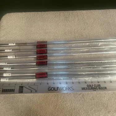 Set of 7 Brand New KBS Tour 110g Regular Flex Iron Shafts .355”, Ships Today!