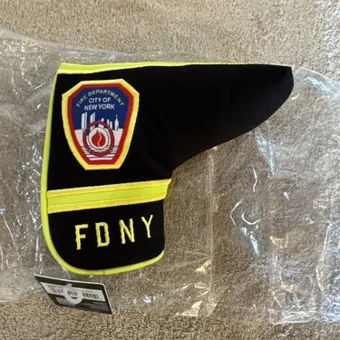 RARE, New TaylorMade FDNY Summer Commemorative Blade Cover, Never Released