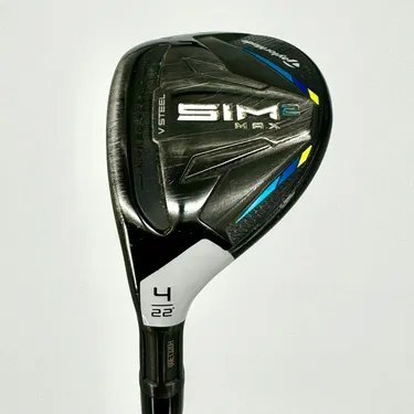 TaylorMade Lefty Sim2 Max 4 Hybrid - Ventus 6-R Flex - Champkey Grip